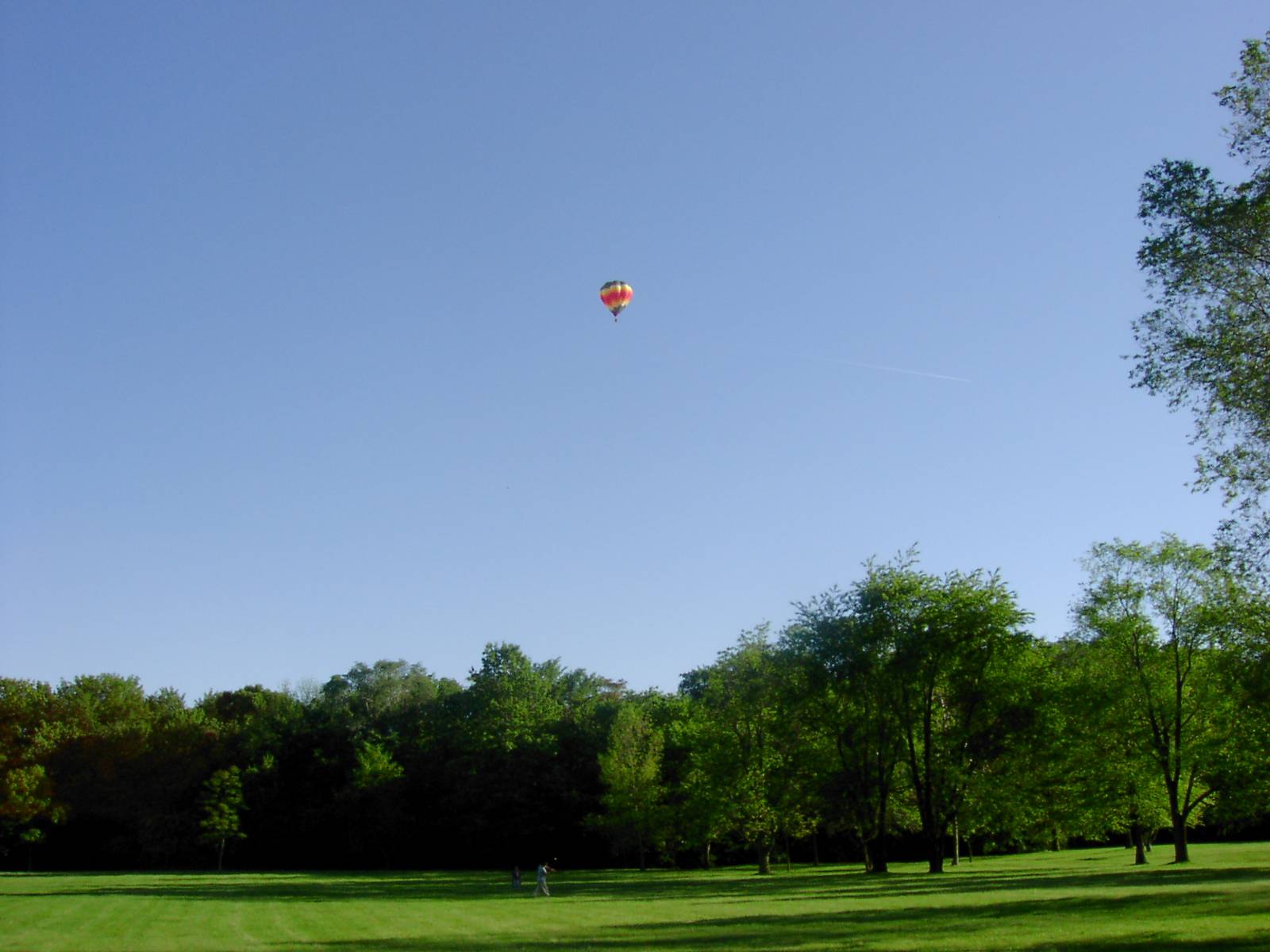 A Balloon in Clear Sky